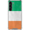 Ireland Flag Distressed Galaxy S23 Clear Case